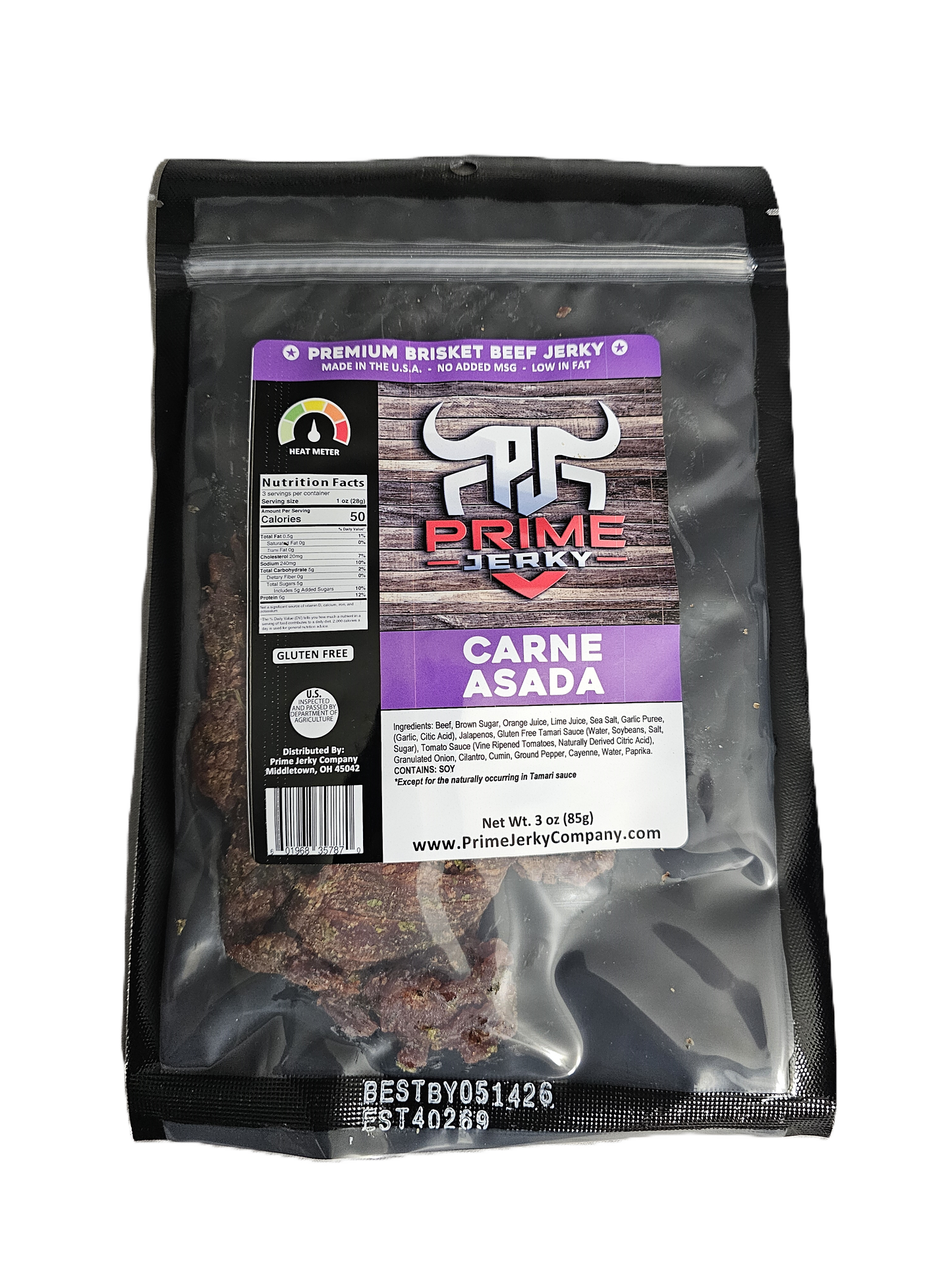 Carne Asada Beef Jerky