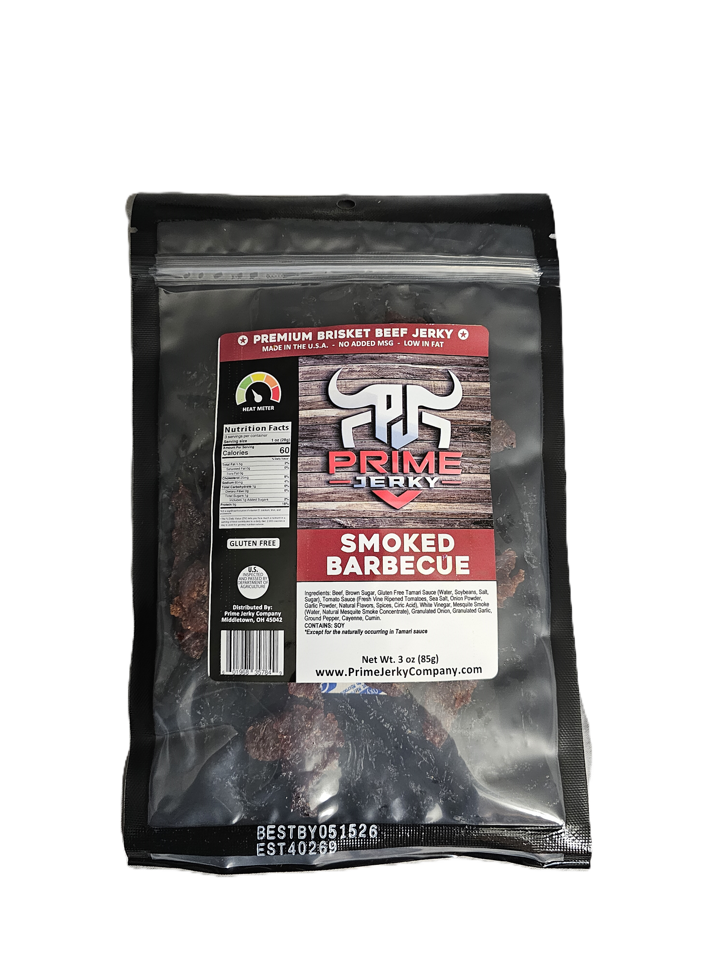 Smoked BBQ Beef Jerky