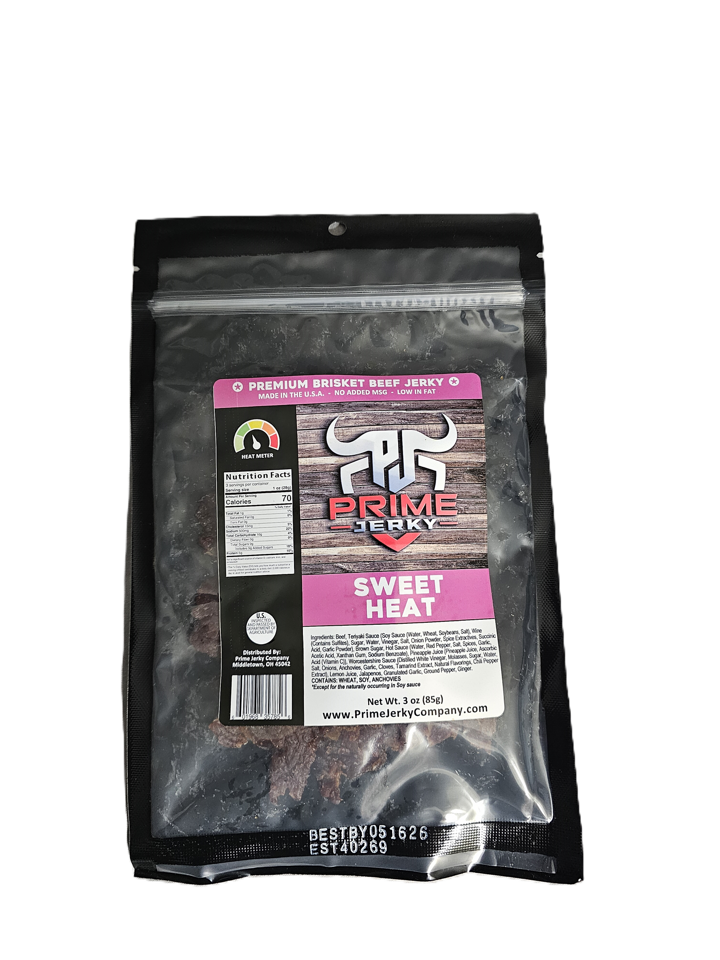 Sweet Heat Beef Jerky