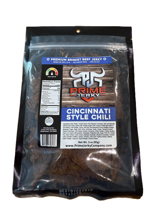 Cincinnati Style Chili Beef Jerky